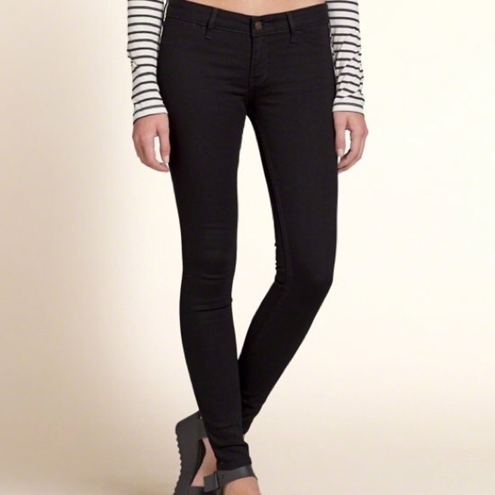 Hollister Black jeggings